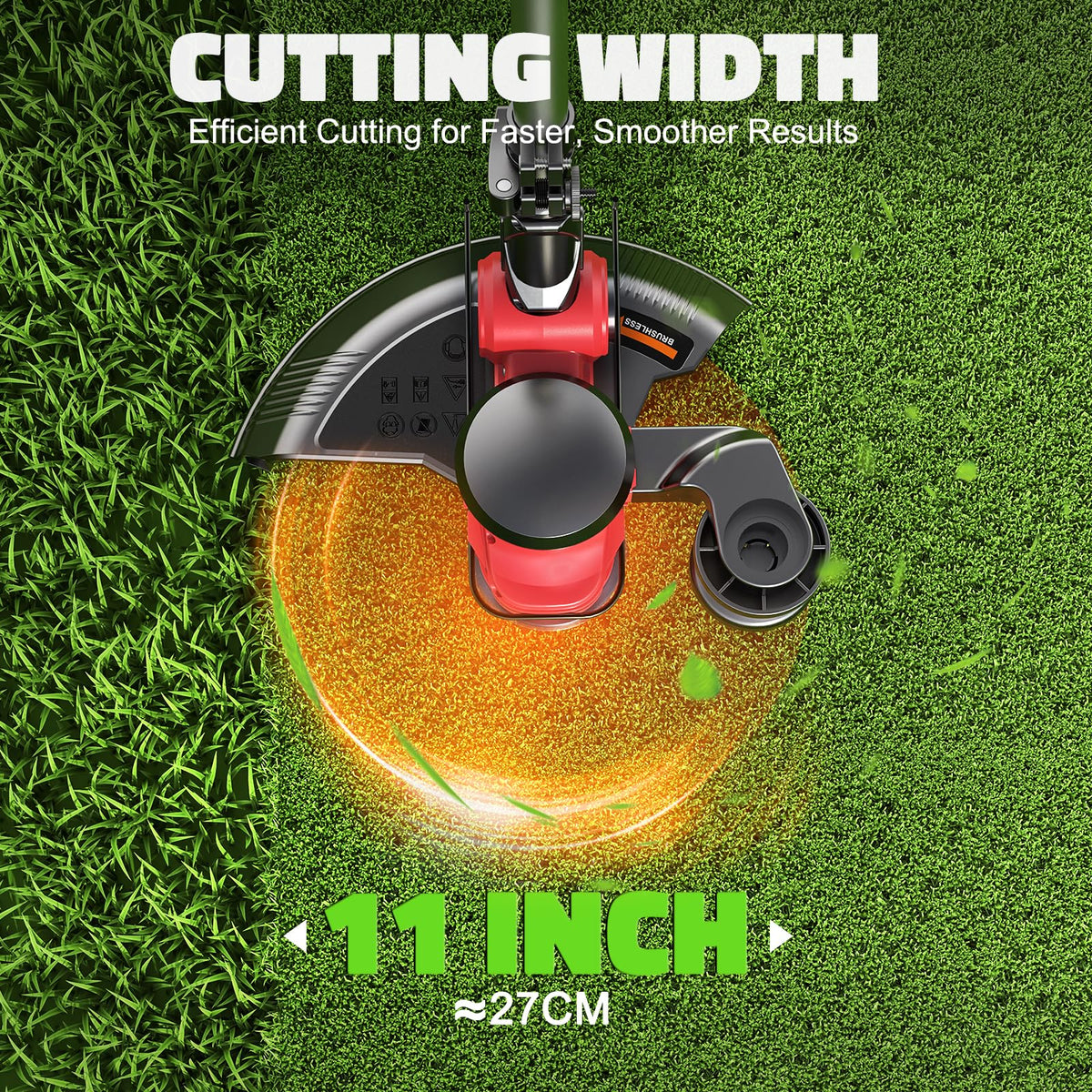 MtiolHig extended handle from 50 to 60 inches for comfort.