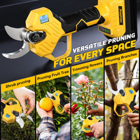 MtiolHig safety lock prevents accidental starts for safer pruning.