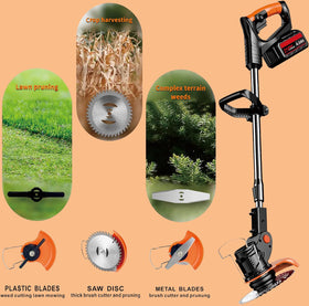 Lightweight 5.5 lb design reduces fatigue during use.