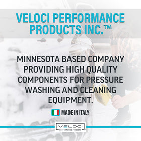 Vertical and horizontal spray capability of MTM PF22 for versatile cleaning