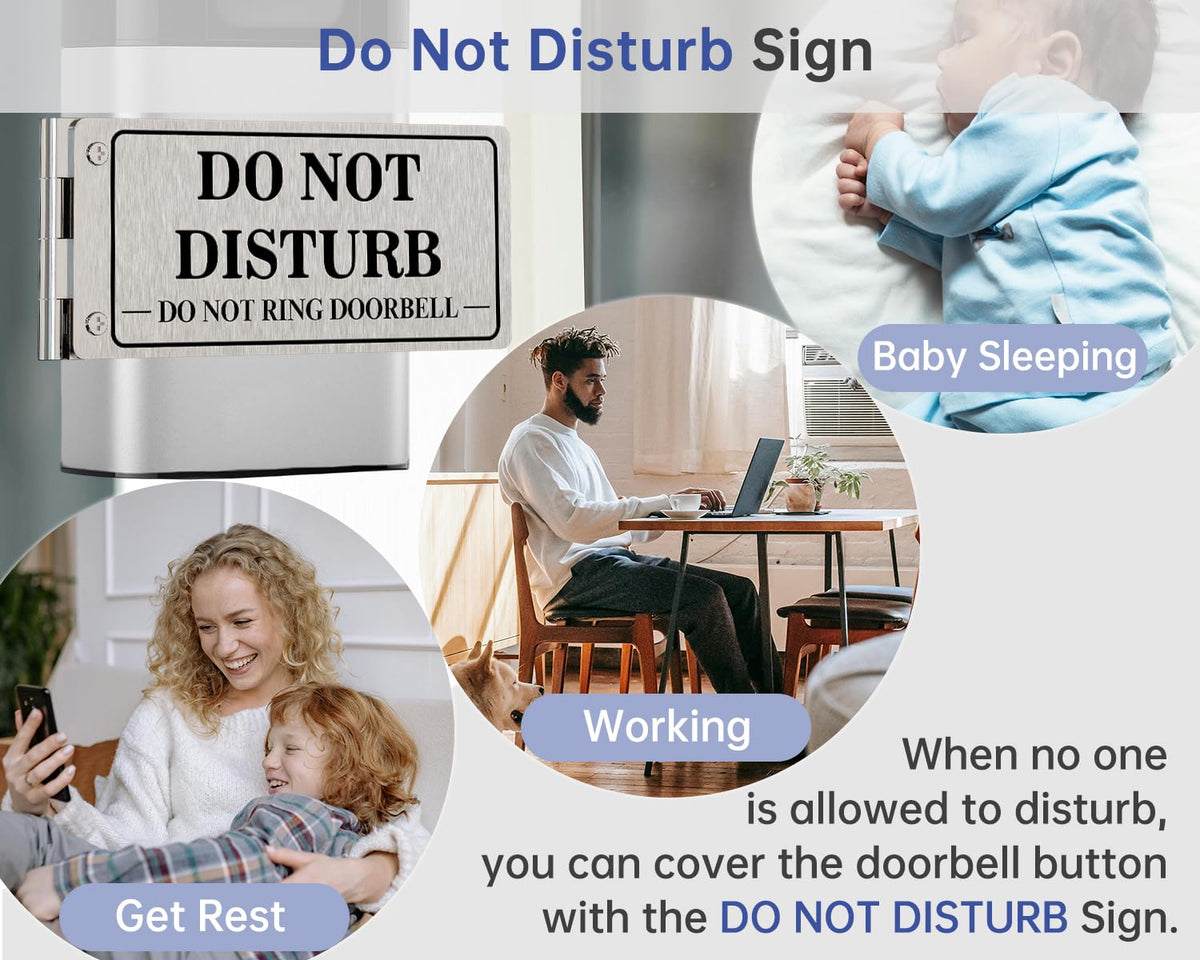 MtMinn easy stick adhesive mount enables tool-free doorbell setup.