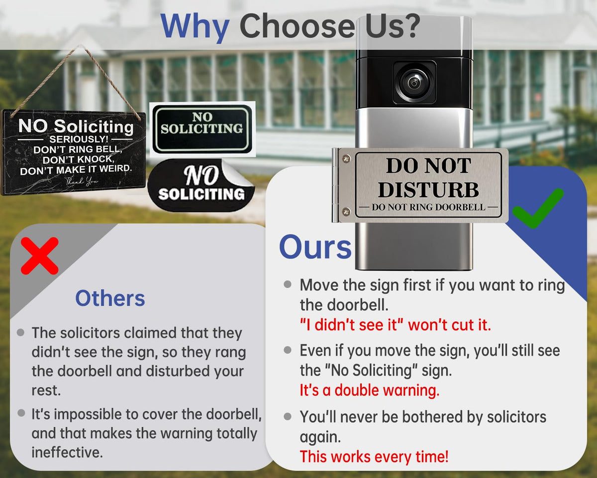 MtMinn low-profile design preserves doorbell aesthetics while signaling visitors.