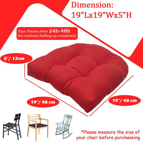 MTMR 19x19x5 cushions fit most outdoor chairs available