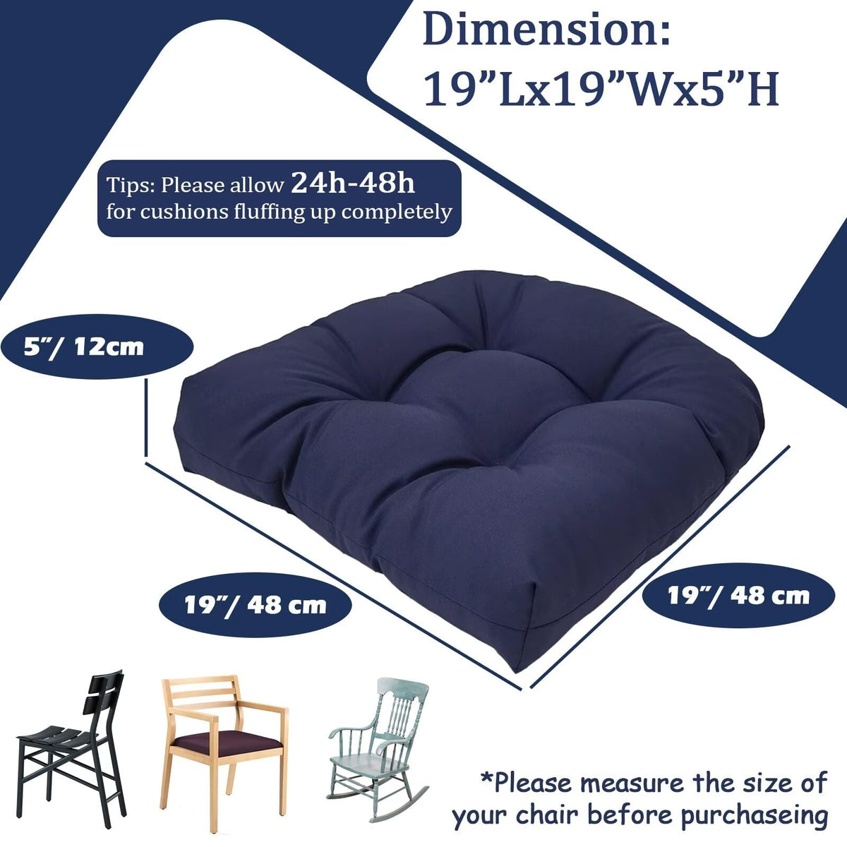 MTMR easy-clean cushions spot clean with damp cloth and air dry