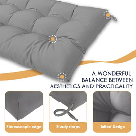 MTMR high-elasticity PP cotton cushion supports back and hips.