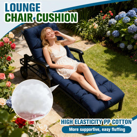 MTMR outdoor seat cushion featuring 4.5 inch thickness for plush comfort.