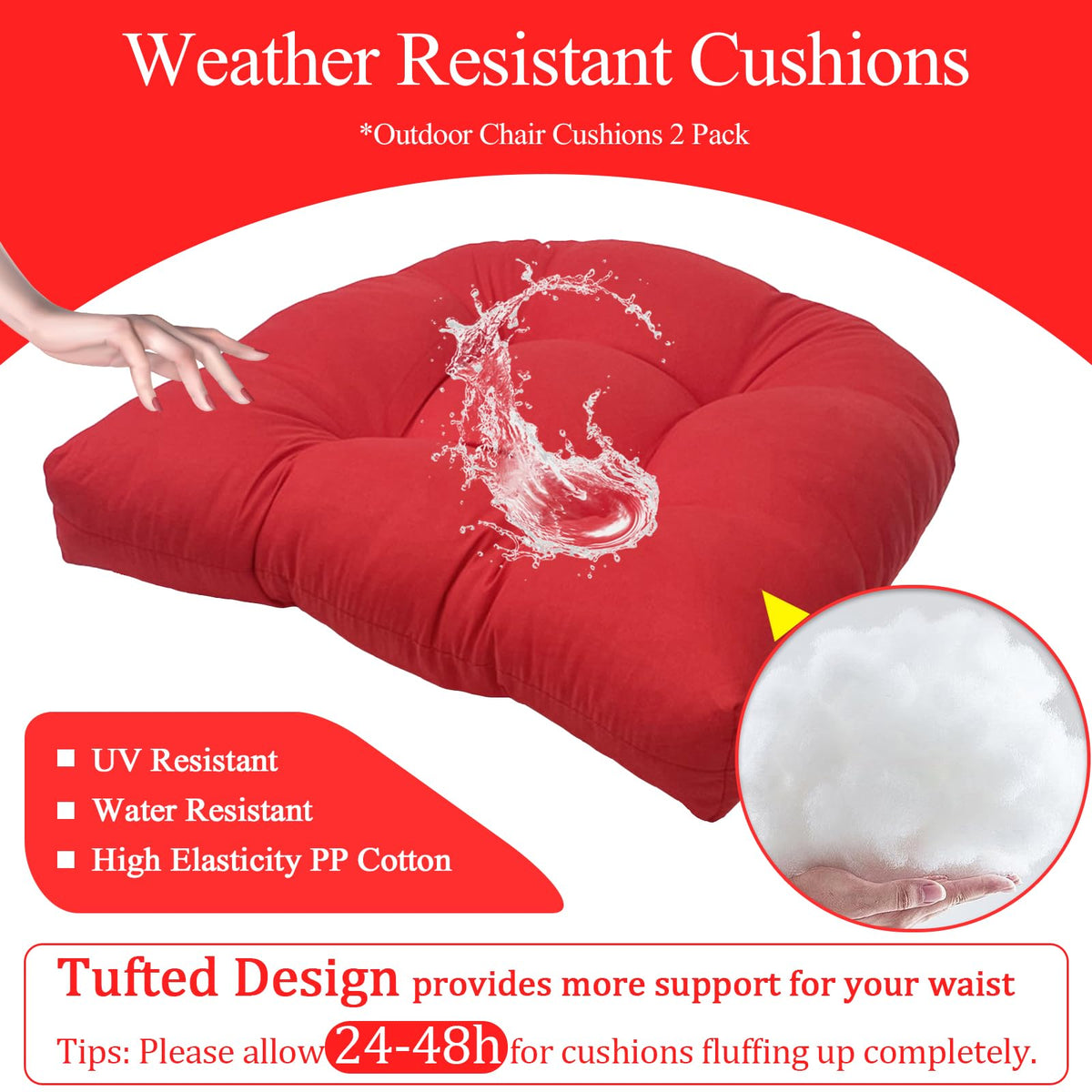 MTMR 15D PP cotton filling delivers buoyant back support