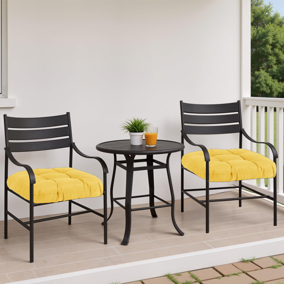 MTMR waterproof cushion cover with PP cotton keeps outdoor seating durable.