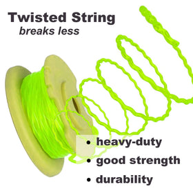 Nylon durable weed eater string from MTRSOCHO for reliable lawn work