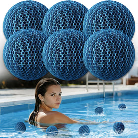 MTWEAR Hot Tub Scum Absorber 6-pack ready to reduce oils in spa water