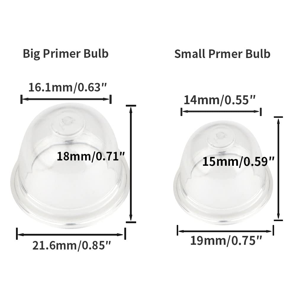 MUAGROO air purge primer bulb pump 530058709 helps ready carburetor for immediate start