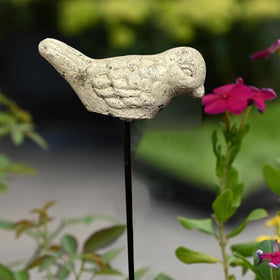 MUAMAX bonsai decorative bird adds whimsy to small landscapes