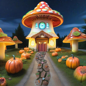 MUAMAX Dollhouse Ornament adds a lifelike touch to fairy garden scenes.