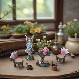 MUAMAX tiny garden figures ideal for fairy world DIY projects