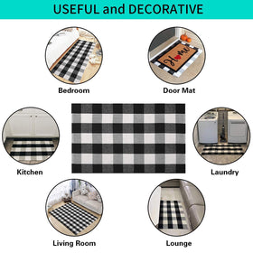 MUBIN rug folds for easy storage and transport.