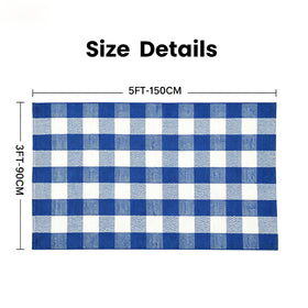 MUBIN washable cotton rug cleans easily for daily outdoor use