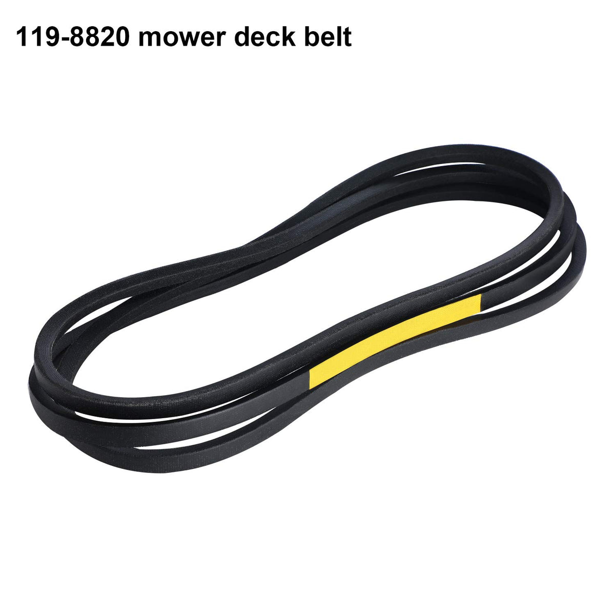 Mudder 1/2 in x 141-1/2 in belt size for precise fit