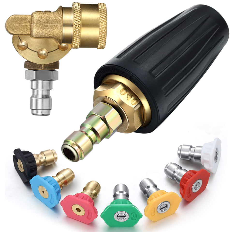 Mudder 4000 PSI turbo nozzle for powerful surface cleaning