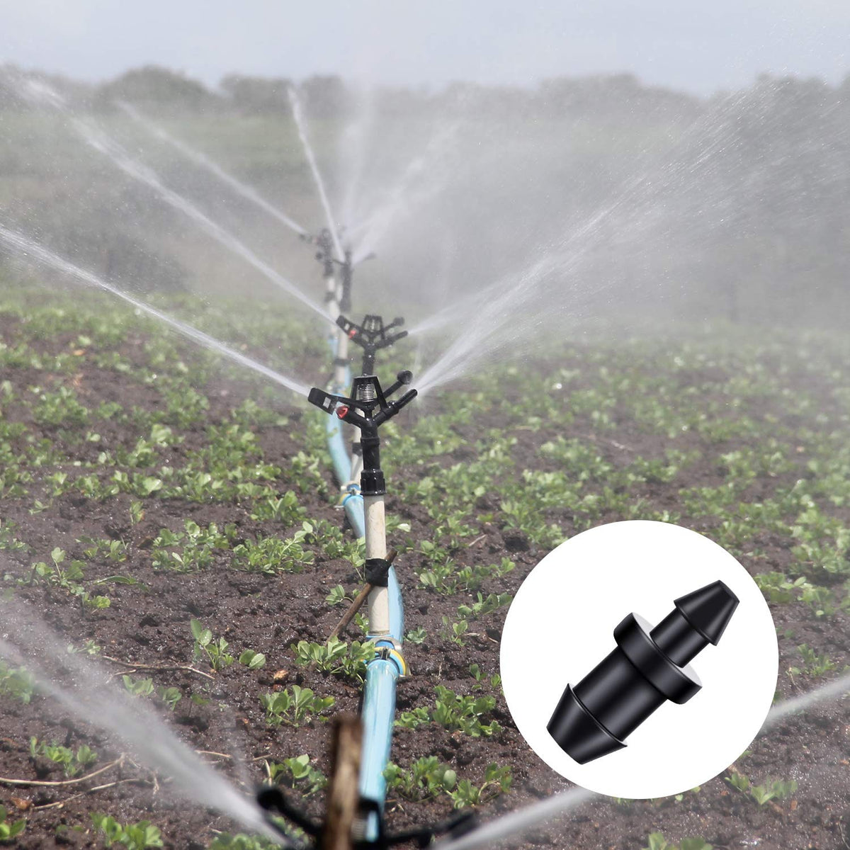 Mudder easy-install tip with softened pipe for smoother insertion