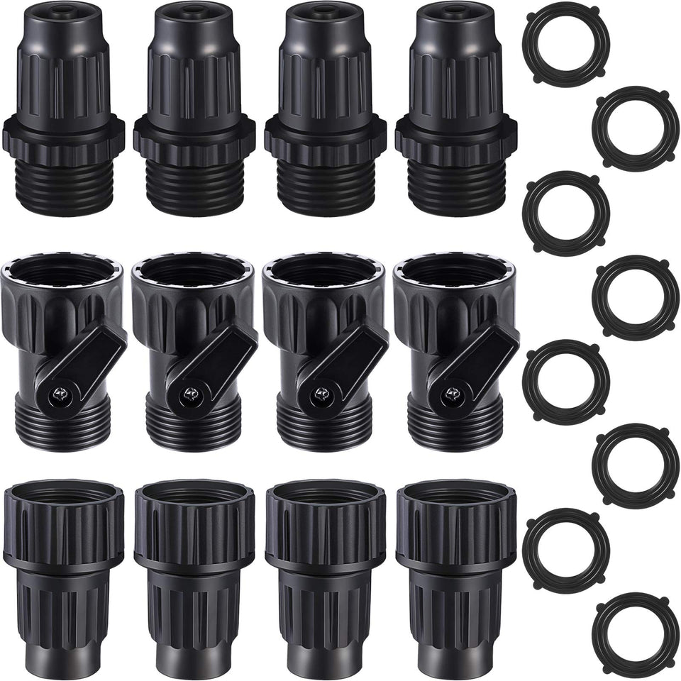 Mudder garden expandable hose repair kit connectors ready for quick, leak-free setup.