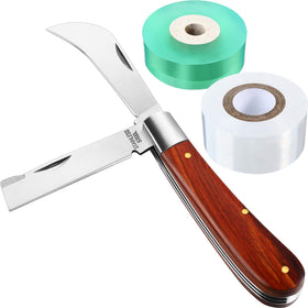 Mudder grafting knife with double blades for precise pruning