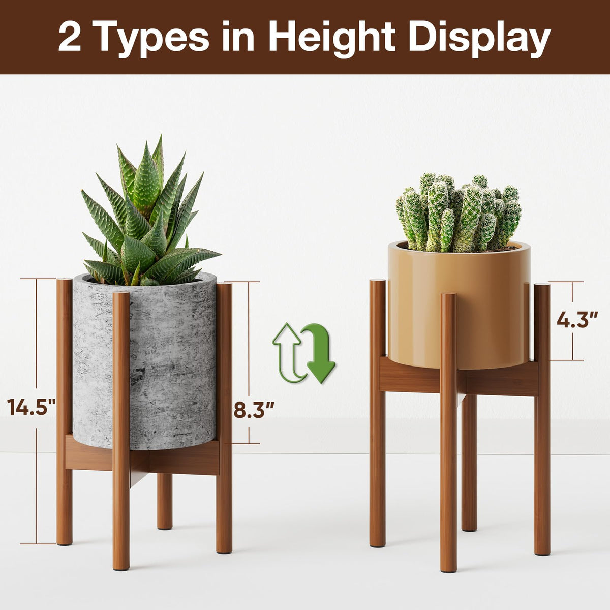 MUDEELA stand includes anti-slip pads to protect floors from scratches.