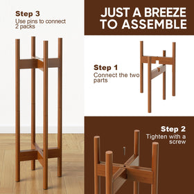 MUDEELA easy-assembly design enables quick setup without tools.