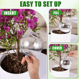 MUDEREK globes ideal for hanging baskets and containers.