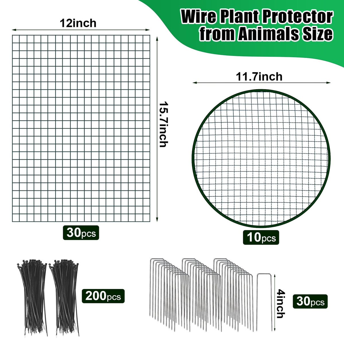 Muderek protection cage mesh provides durable wind resistant shielding for seedlings
