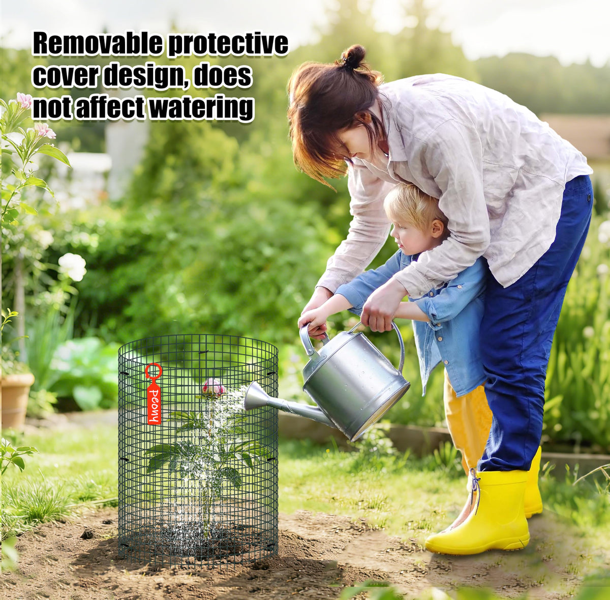 Muderek vinyl coated metal mesh withstands wind and rain for long lasting protection