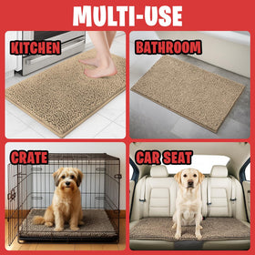 MudGuard Mat machine washable for effortless cleaning after muddy sessions.