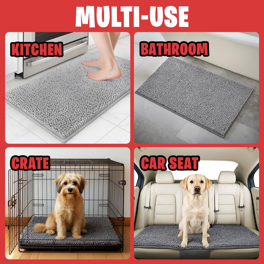 MudGuard Mat is machine washable for easy at-home cleaning.