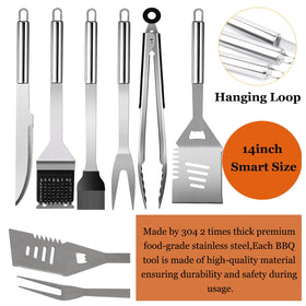 MUJUZE silicone basting brush for sauces and glaze application.