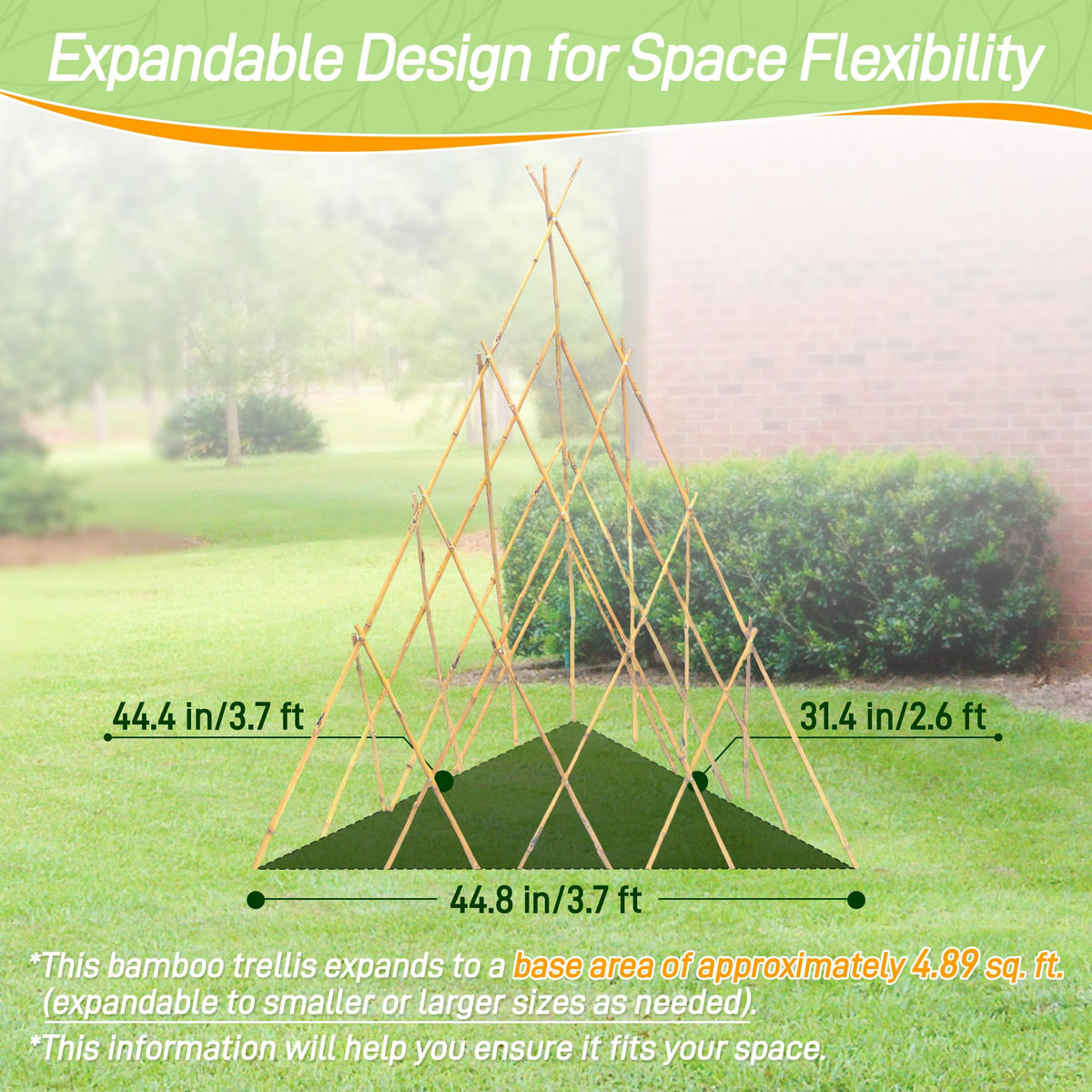 Mulctun outdoor indoor trellis suitable for patios and flowerbeds