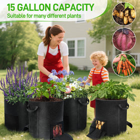 Mulctun grow-anywhere design works indoors or outdoors for versatile planting.