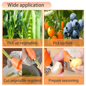 Mulenn kitchen-garden utility supports pruning and prep with a flexible silicone blade