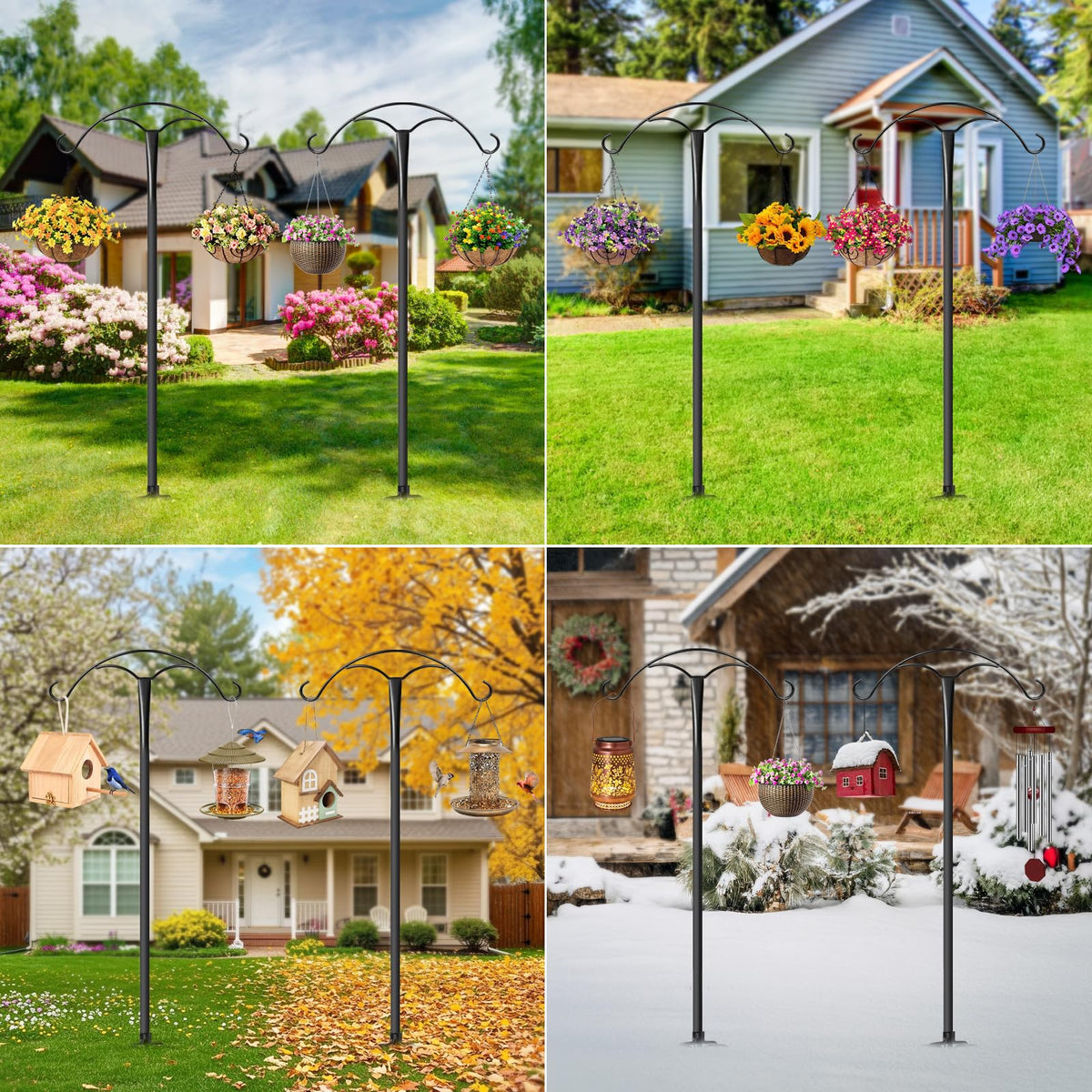 Mulivid outdoor garden display ready for hanging decor