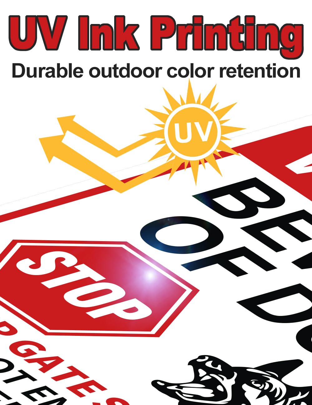 Reflective coating boosts night visibility on the Multiwins sign