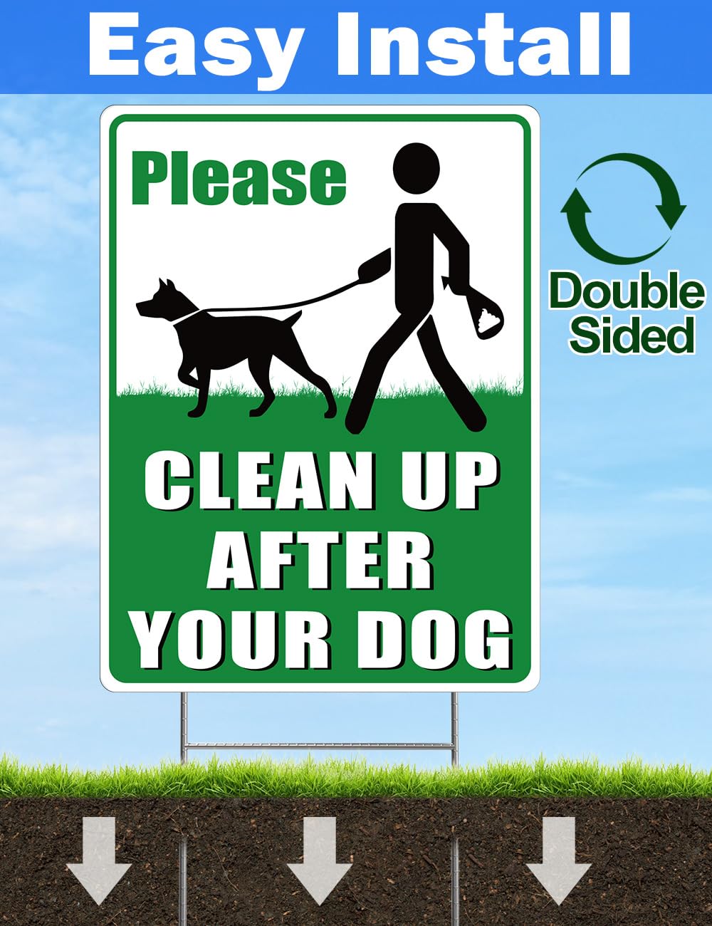 Multiwins durable corrugated plastic sign built to last in yards