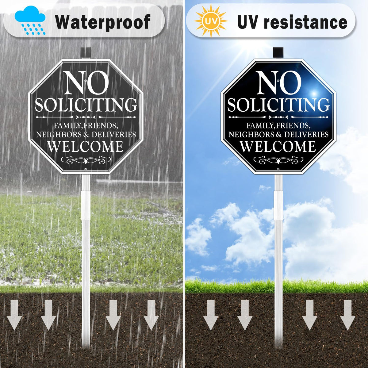 Multiwins 27in stake – sturdy outdoor support for year-round use.