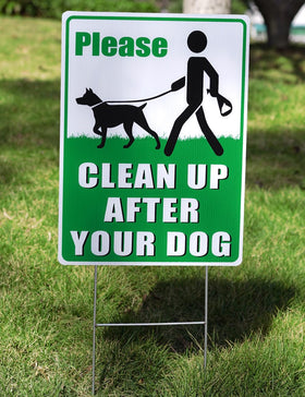 Multiwins weather-resistant yard sign withstands rain and sun while staying readable