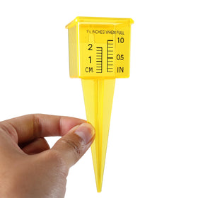 MUMTOP rain gauge with wide mouth for simple lawn monitoring