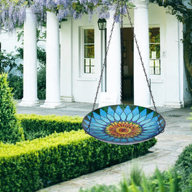 MUMTOP non-toxic glass bath provides safe, colorful backyard focal point.