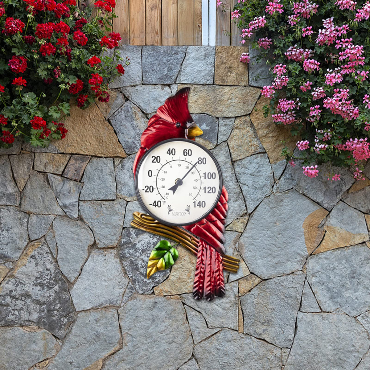 MUMTOP back hook design allows easy hanging in garden or patio