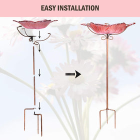 MUMTOP three-pronged base provides stable placement in wind and rain.
