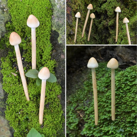 Mumutie desktop decor mushrooms offer playful accents for desks and shelves.