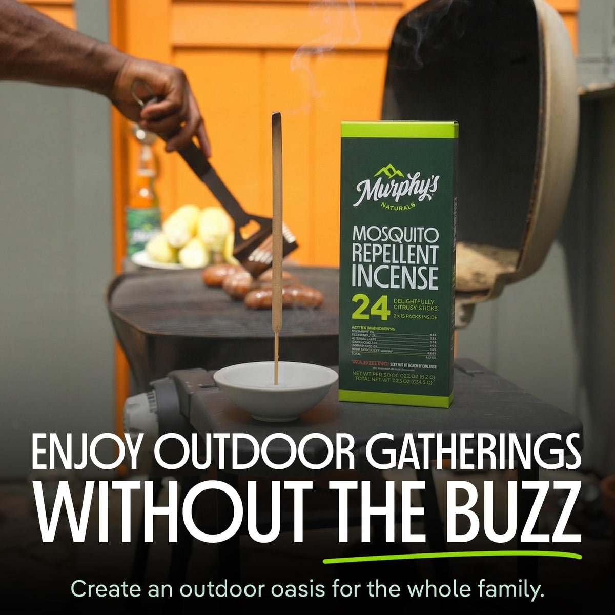 Murphy's Naturals great for camping and picnics outdoors