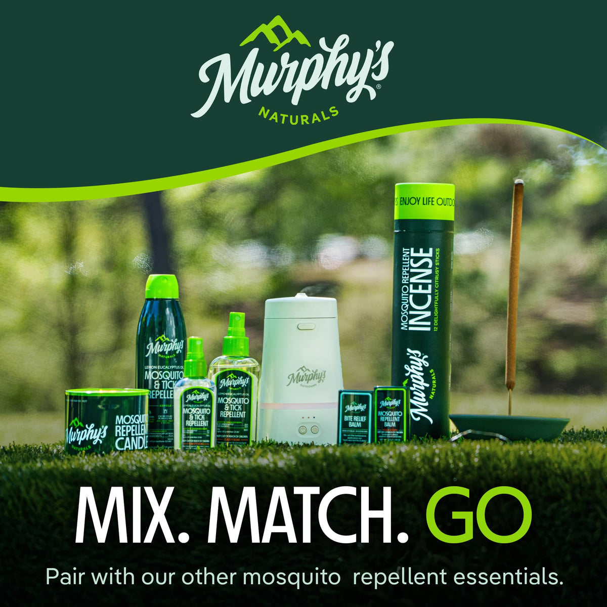 Murphy's Naturals clean formula with a bamboo core is eco-friendly
