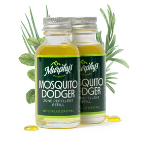 Murphy's Naturals Mosquito Dodger refill 1oz bottle—compact outdoor protection.
