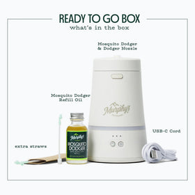 Murphy's Naturals Mosquito Dodger Zone refill included for extended use